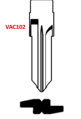 Planžeta autoklíče Renault VAC102