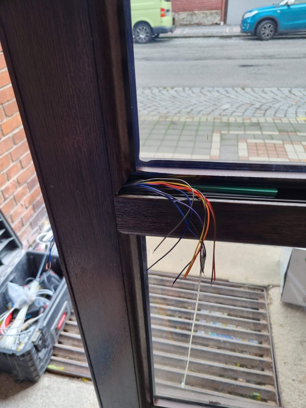 Kabeláž pro čtečku čipů