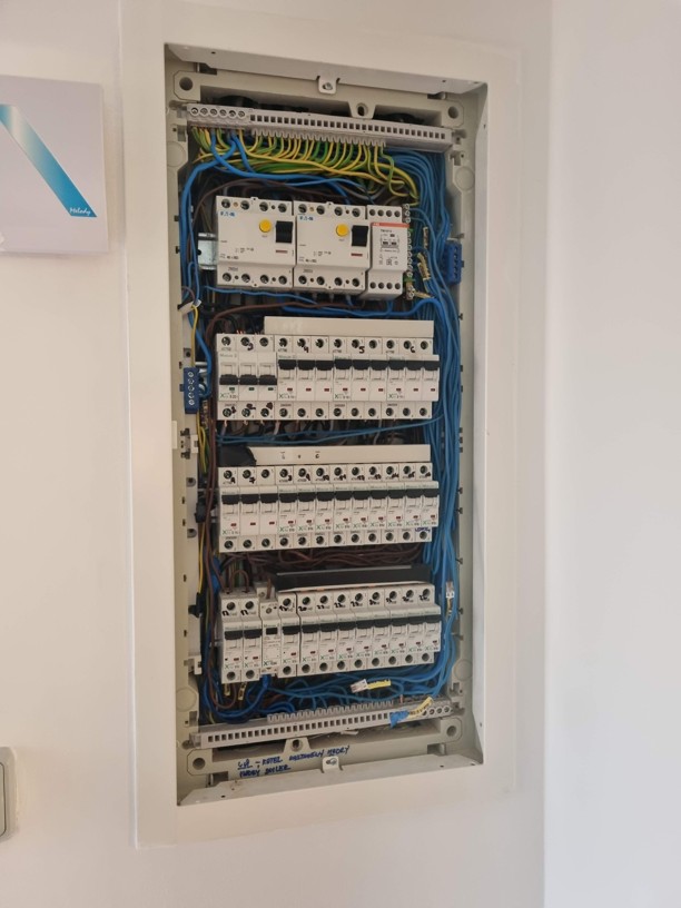 Příprava v rozvaděči Příprava v rozvaděči