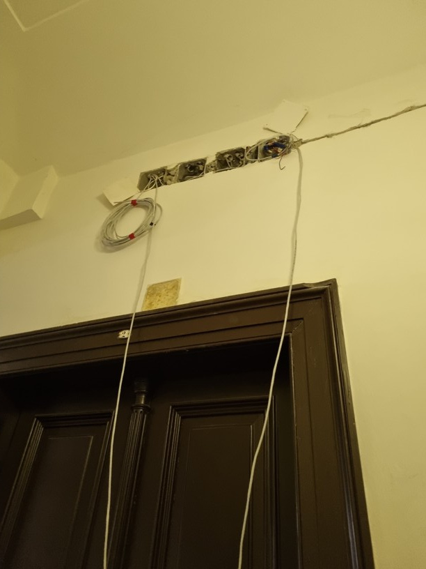 Kabeláž domovního telefonu