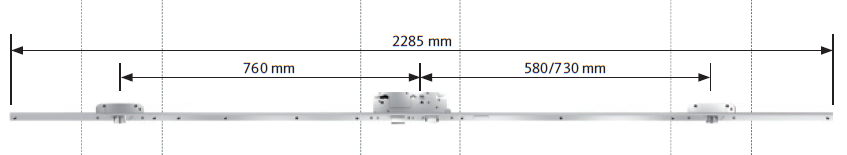 G-U Secury Automatic 2250 mm