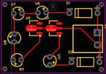 PCB deska pro světelnou LED signalizaci