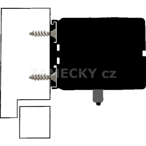 Instalace motorové části a podložky