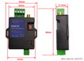 GSM relé GA01P Alarm box siréna a poplach na mobilní telefon