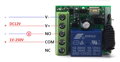 Relé bezdrátové 12V DC / 230V 433MHz