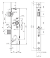 ABLOY N1600 a N1612 schéma