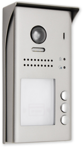 Domovní video telefon V-line povrchová exteriérová 3 tlačítková jednotka s kamerou a čtečkou čipů
