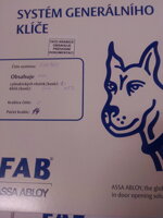 Systém generálního klíče obsah balení Systém generálního klíče obsah balení