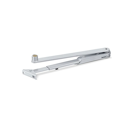 Ramínko s mechanickou aretací pro GEZE TS 2000/4000 – Stříbrná (EV1)