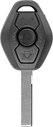 Obal autoklíče BMW (diamant) - 3 tlačítka