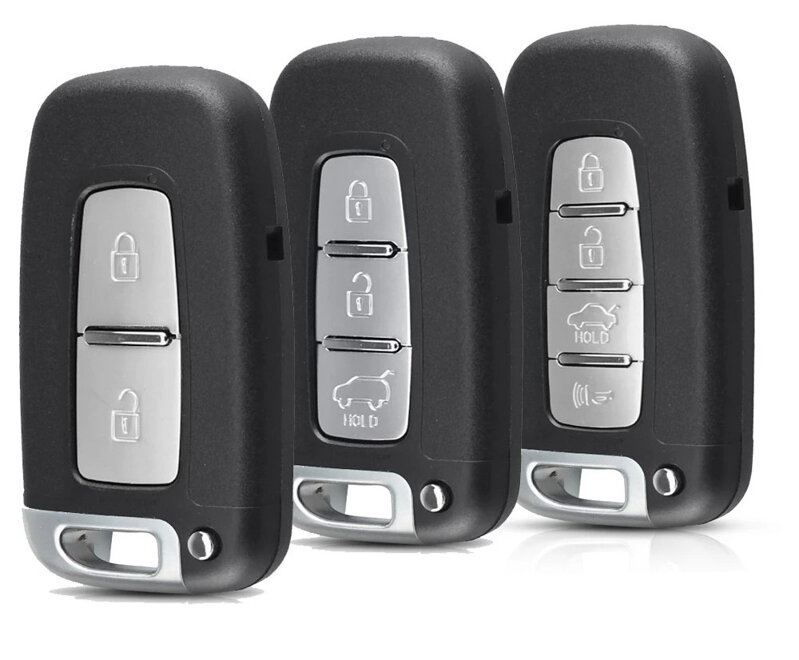 Obal autoklíče Hyundai / Kia (2, 3, 4 tlačítka, Emergency)