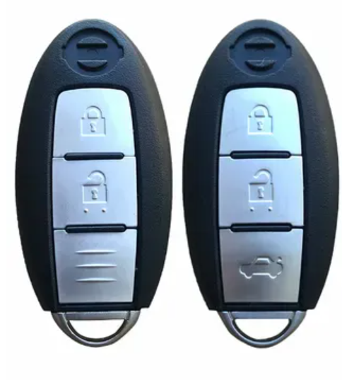 Bezplanžetový obal autoklíče Nissan (2, 3 tlačítka)