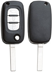 Vystřelovací obal autoklíče Renault Clio, Twingo (2, 3 tlačítka)