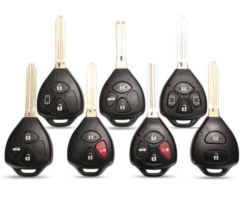 Obal autoklíče Toyota (2, 3, 4 tlačítka)