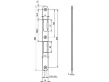 Protiplech pro mechanické zámky ABLOY N6001
