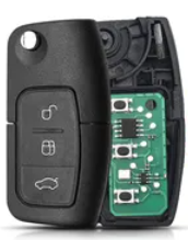 Klíč s dálkovým ovladačem Ford R10 - 3 tlačítka