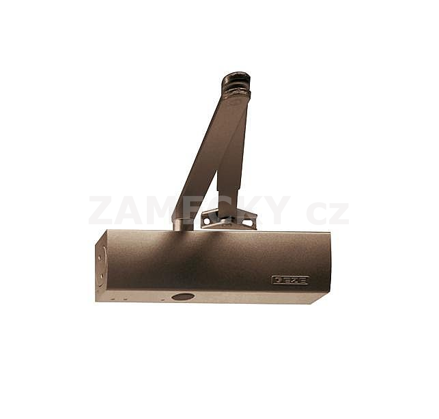 Dveřní zavírač GEZE TS 2000 V – Samostatné těleso (Hnědá, bez ramínka)