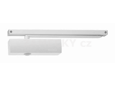 Dveřní zavírač GEZE TS 3000 V – Samostatné těleso (Bílá, pro kluznou lištu)