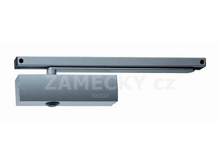 Dveřní zavírač GEZE TS 3000 V – Samostatné těleso (Stříbrná, pro kluznou lištu)