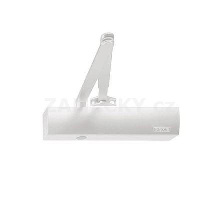 Dveřní zavírač GEZE TS 4000 – Samostatné těleso (Bílá, s tlumením otevírání)