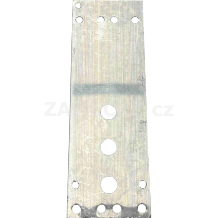 Montážní podložka pro GEZE TS 2000 V – Stříbrná (Pro požární dveře)