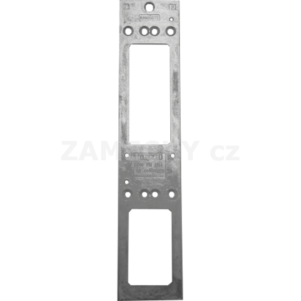 Montážní podložka pro GEZE TS 4000 / TS 5000 – Stříbrná (EV1, pro požární dveře)