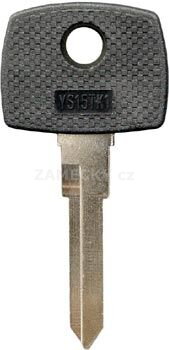 Klíč s přípravou pro čip Mercedes YS15TK1
