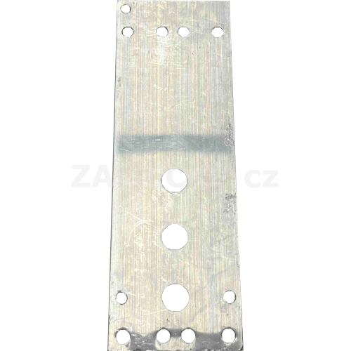 Montážní podložka pro GEZE TS 2000 V – Stříbrná (Pro požární dveře)