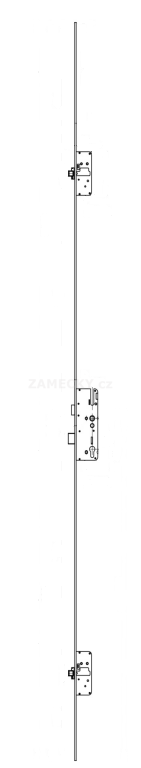 Vícebodový zámek Roto C600 Tandeo